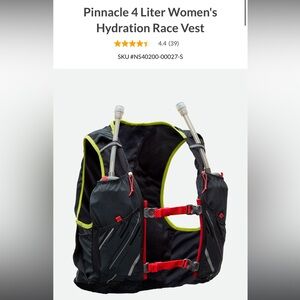 Used Nathan Pinnacle 4L hydration vest